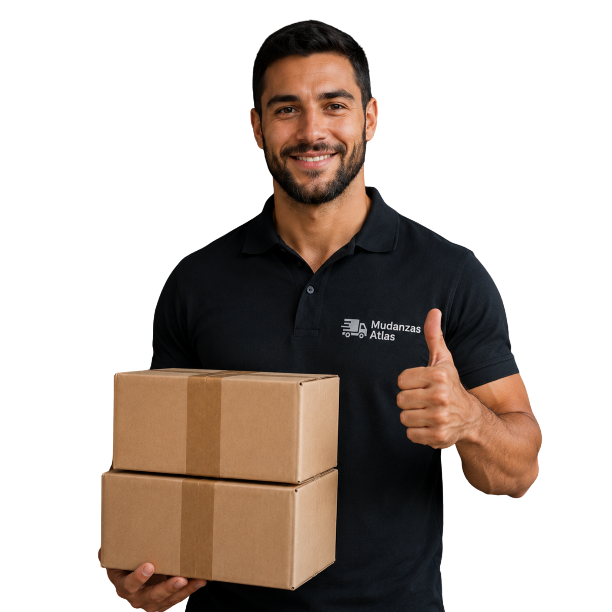 Equipo Mudanzas Atlas con cajas